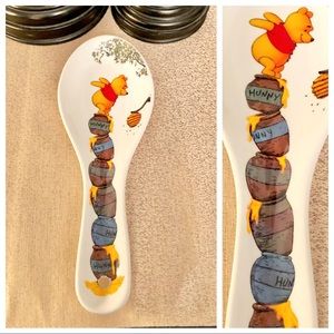 New Disney Winnie The Pooh Ceramic Spoon Rest